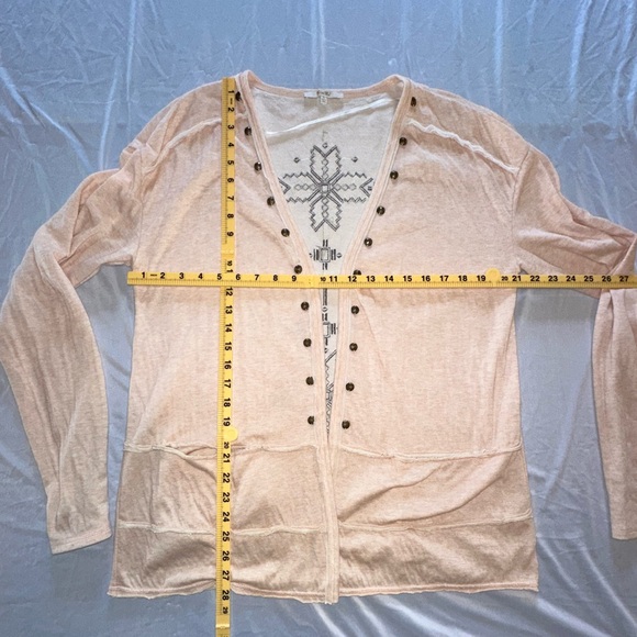 Miss Me • Southwestern Design Long Sleeve Open Cardigan Top- Women’s Large - Picture 5 of 6